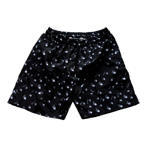 Short baie OFF negru 01