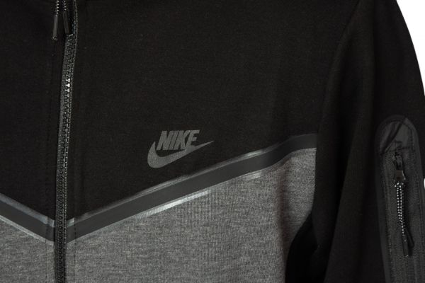 Trening  NIKE Tech Negru+Gri ( Bluza + pantaloni)