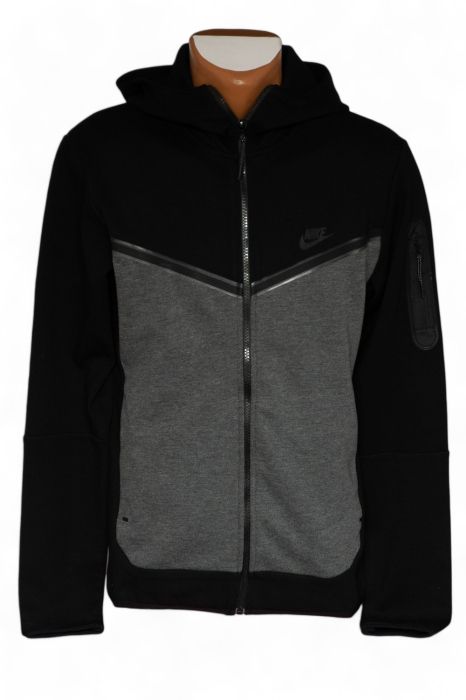 Trening  NIKE Tech Negru+Gri ( Bluza + pantaloni)